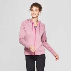 C9 Champion Tech Fleece Full Zip Sweatshirt pink